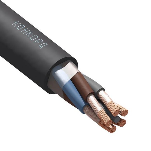Кабель КГ-ХЛ 5х10 (N) 220/380-2 (м) Конкорд 107 фото 1