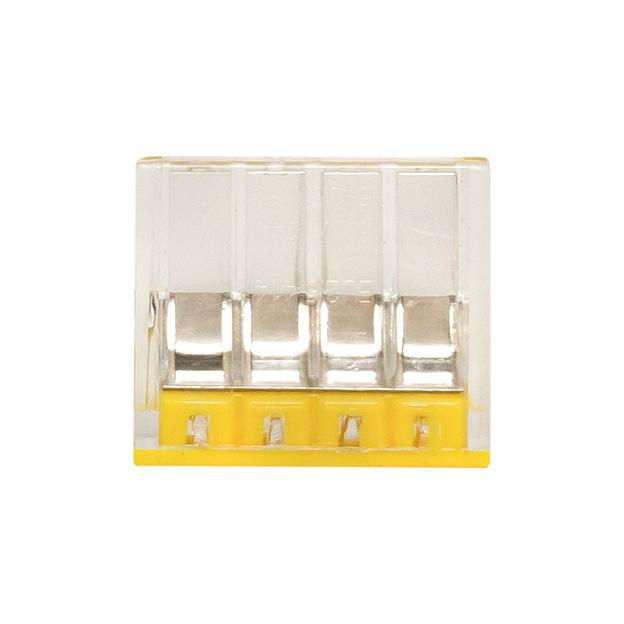 EKF plc-smk-2273-244 Строительно-монтажная клемма СМК 2273-244 (с пастой) 4 отверстия 0,5-2.5мм2 EKF PROxima фото 2