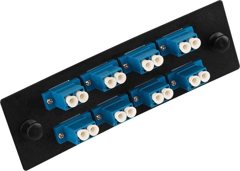 Адаптерная панель для кроссов LAN-FOBM с 8 дуплексными адаптерами LC/OS2 (LAN-APM-8x2LC/OS2) фото 6