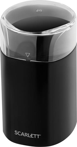Кофемолка Scarlett SC-CG44505 160Вт сист.помол.:ротац.нож вместим.:60гр черный фото 1