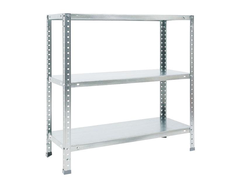 Стеллаж лёгкий ES 75KD/75X30/3 оцинкованный-ПТ ОПТ фото 2