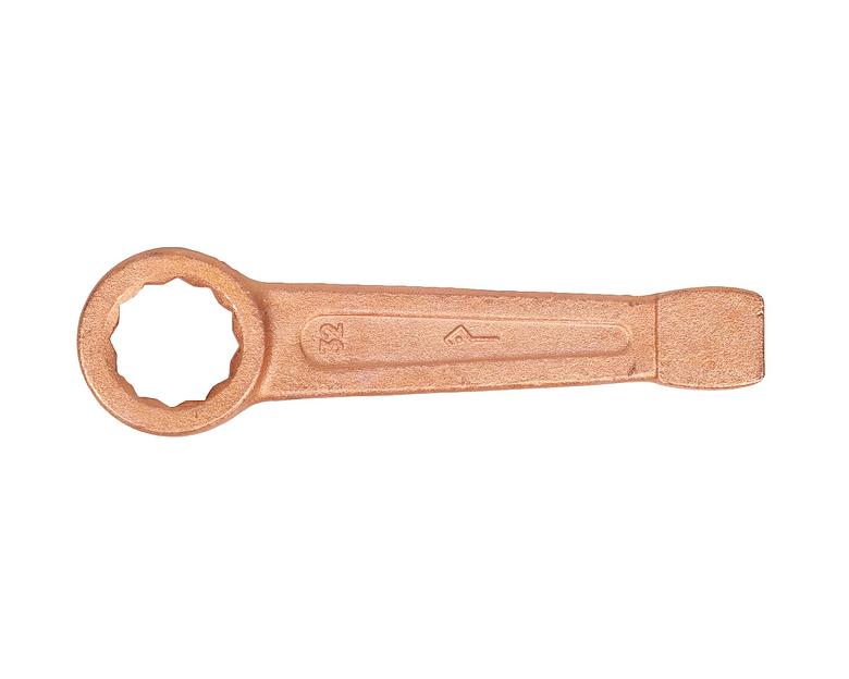 Ключ накидной односторонний ударный 32 омедн. SIT* с поверкой фото 1