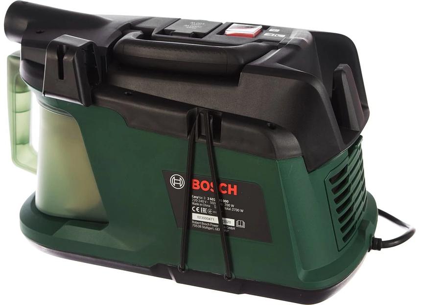 Строительный пылесос Bosch EasyVac3 700Вт (уборка: сухая) зеленый фото 2