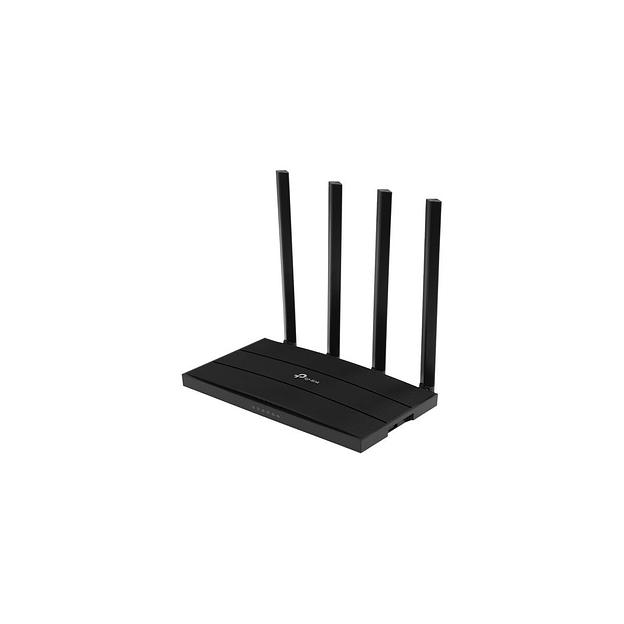 Wi-Fi роутер TP-LINK Archer C6U, Wi-Fi 5, AC1200, 2.4/5ГГц, 4 LAN, 1xUSB, черный фото 1