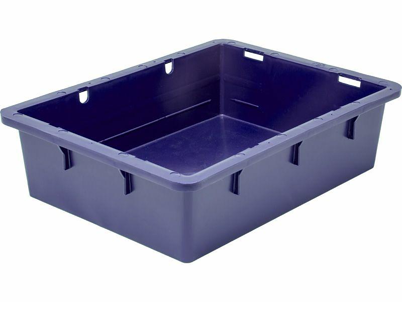 Паллет для отходов 532х400х141 мм (22 л) синий ПДО-22 фото 1