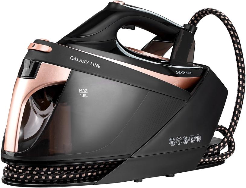 Парогенератор Galaxy Line GL 6173 2600Вт черный фото 1
