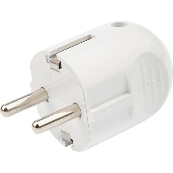 REXANT 16-0732 Вилка Евро прямая с з/к 16А белая фото 1