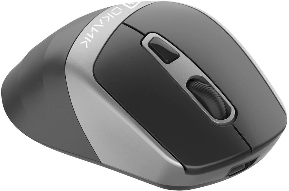 Мышь Оклик 516MW черный/серебристый оптическая (1600dpi) silent беспроводная BT/Radio USB для ноутбука (6but) фото 9