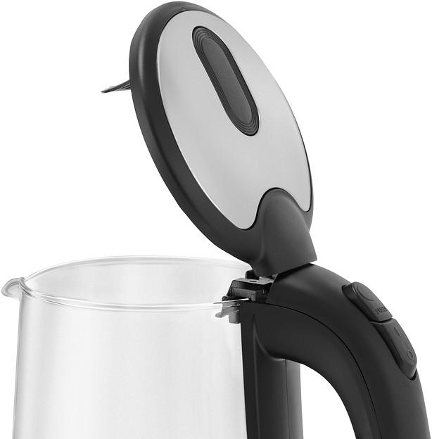 Чайник электрический Vitek VT-7036 1.7л. 2200Вт прозрачный корпус: стекло фото 5