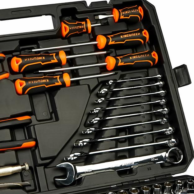 Набор инструментов KINGQUEEN 152 предмета WIB-90009-24 фото 6