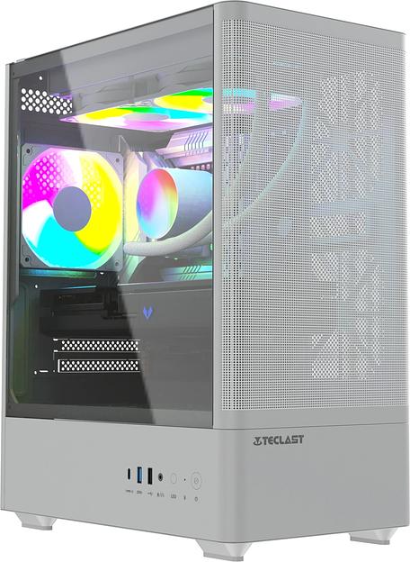 ПК Teclast G03 i7 14700F (2.1) 32Gb SSD1Tb RTX5070Ti 12Gb Windows 11 Pro GbitEth WiFi BT 750W белый (G03 14700F32G1T5070TWKRU) фото 1