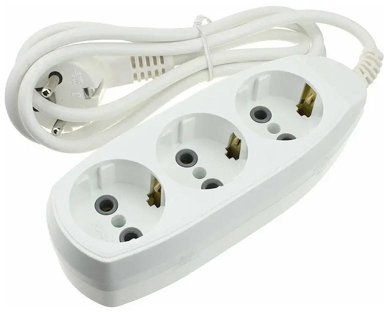 Удлинитель Jett 16А 1,5 м с проводом ПВС 3х0,75 опт фото 2