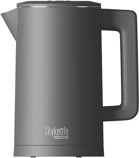 Чайник электрический Redmond SkyKettle KM231S 1.7л. 2200Вт серый корпус: стекло фото 1