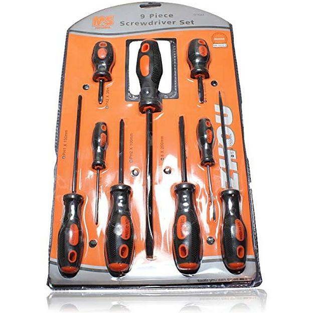 Набор Отверток M&S 07501 9 Предметов фото 2