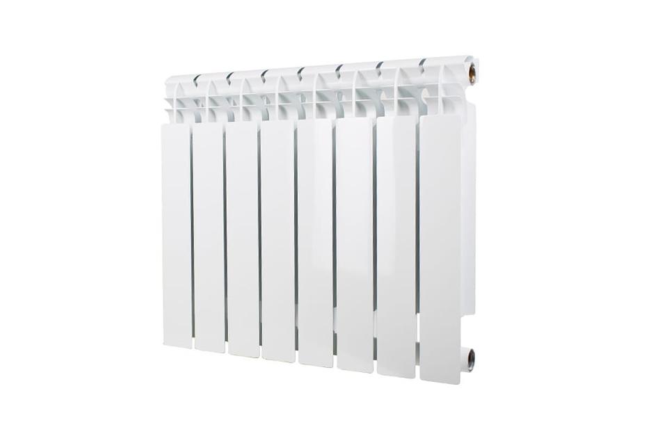 Радиатор биметаллический секционный 500/100/10 боковое подключение фото 1