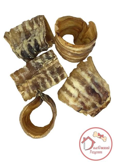 Трахея говяжья цельная лакомство для собак 1 кг ОПТ фото 5