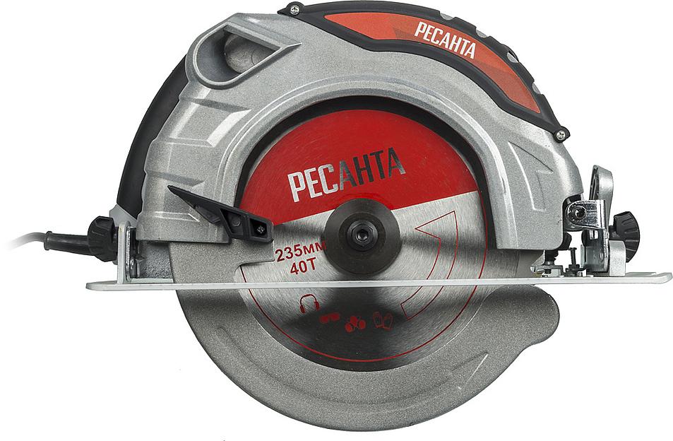 Циркулярная пила (дисковая) Ресанта ДП-235/2200 2200Вт (ручная) фото 3