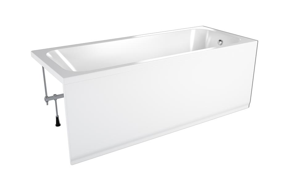 Экран для акриловой ванны Strict, белый, 1500 мм, опт фото 1