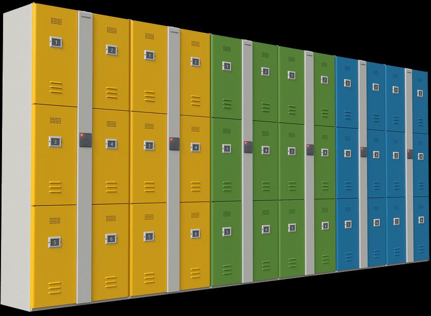 Автоматические шкафы-локеры для учебных заведений и предприятий серии «LP-6M» фото 4