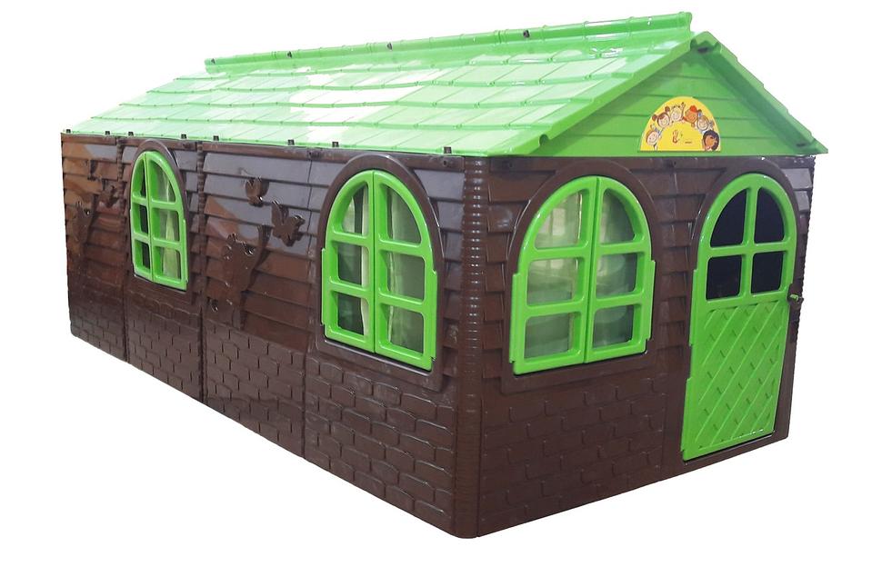 Домик большой «Doloni» (256х129) Коричневый ОПТ фото 1