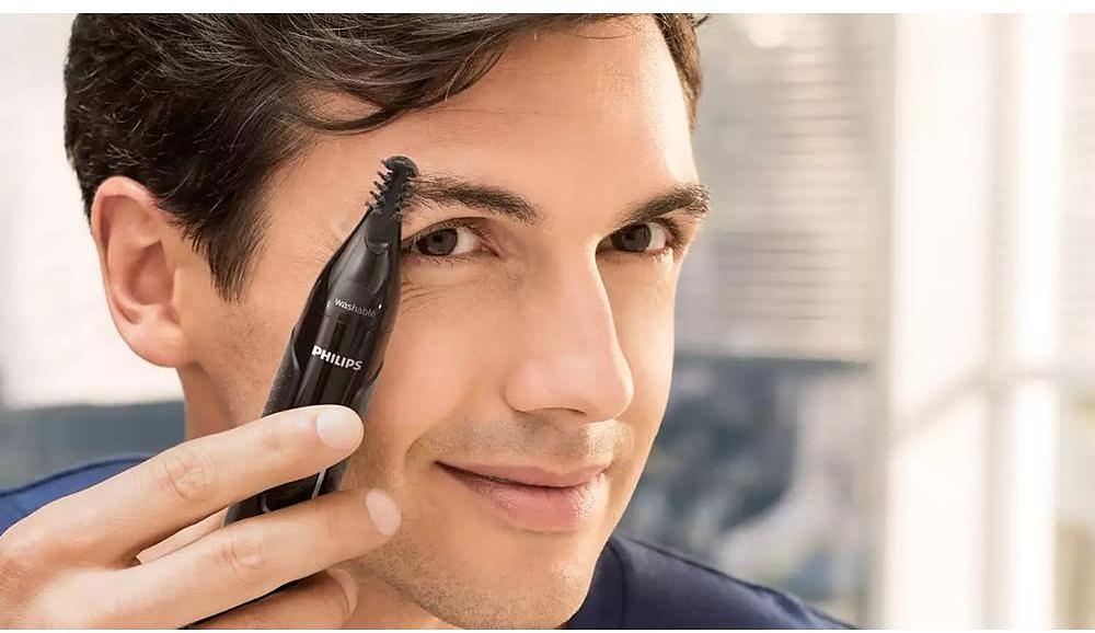 Триммер Philips NT5650/16 черный (насадок в компл:4шт) фото 7