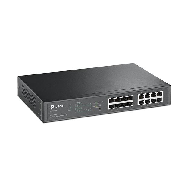 Коммутатор TP-Link TL-SG1016PE PoE+ фото 1