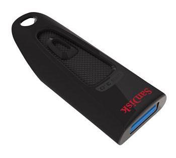 Флеш Диск Sandisk 64Gb Ultra SDCZ48-064G-U46 USB3.0 черный фото 1