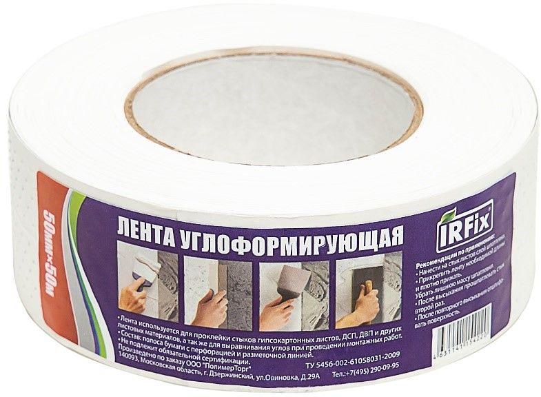 Лента углоформирующая бумажная IRFix 50мм*50м фото 1