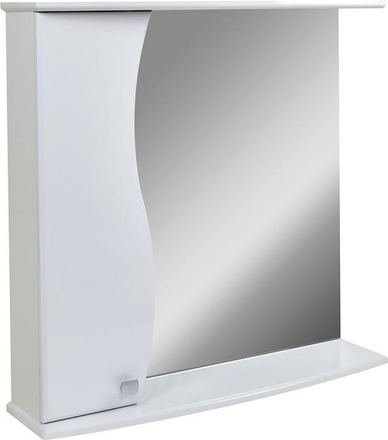 Зеркало-шкаф Элегант 75 DORATIZ 2711.055, белый с подсветкой фото 2