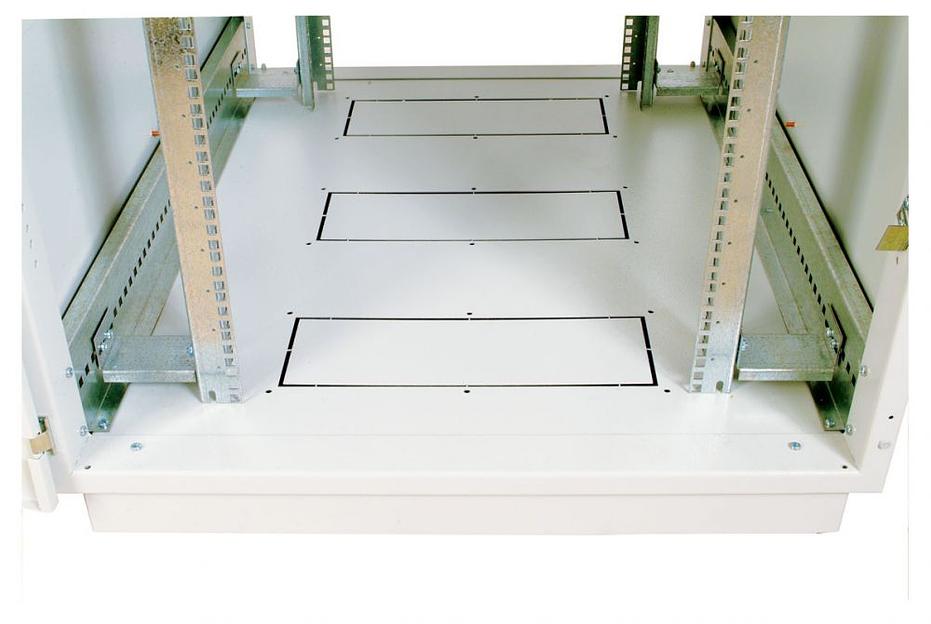 Шкаф серверный ЦМО ШТК-М-42.8.8-3ААА 42U 800x800мм пер.дв.стал.лист 2 бок.пан. 500кг серый фото 7
