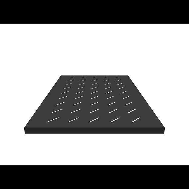 Полка стационарная для шкафов глубиной 1000мм, (глубина полки 710мм) распределенная нагрузка 20кг, цвет-черный (SNR-SHELF-10071-20B) фото 2