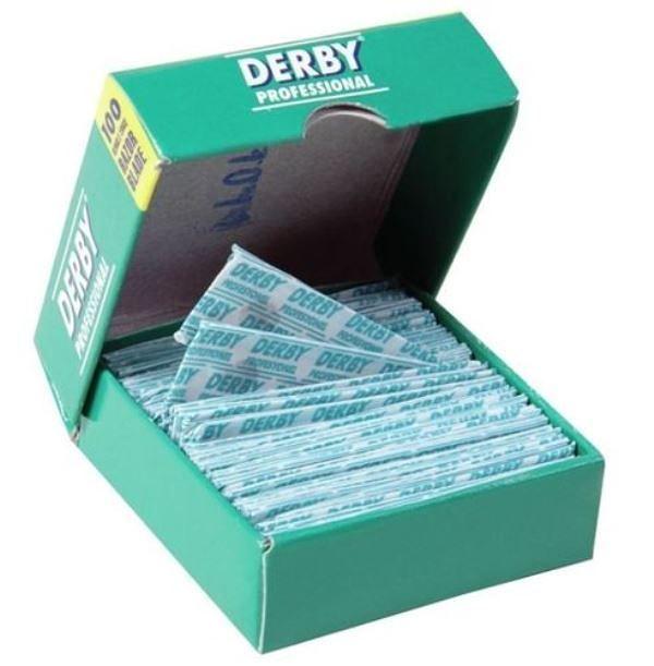 Лезвия для бритья односторонние Derby Professional опт фото 3