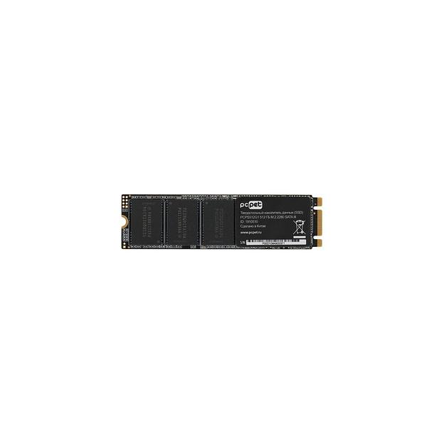 SSD накопитель PC PET PCPS512G1 512ГБ, M.2 2280, SATA III, M.2, oem фото 1