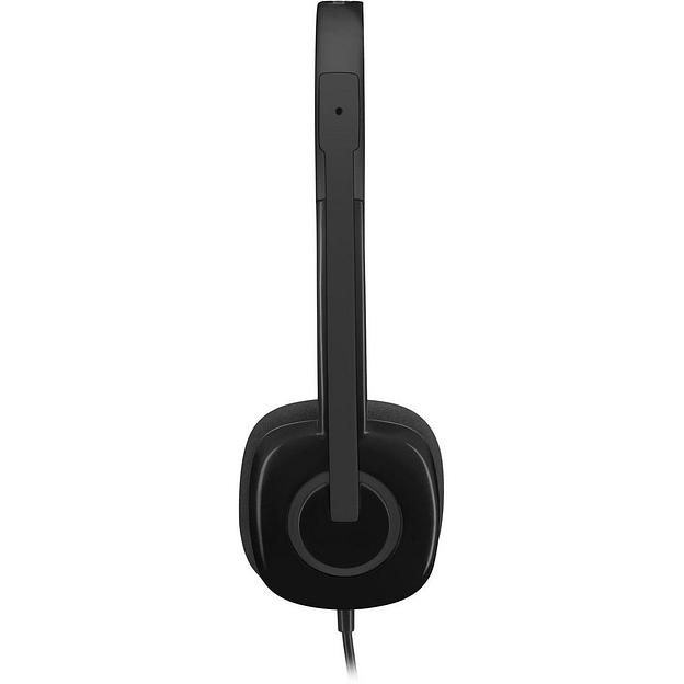 Гарнитура Logitech Headset H151 Stereo black (1 x 3.5мм, кабель 1.8м) (981-000587) фото 3