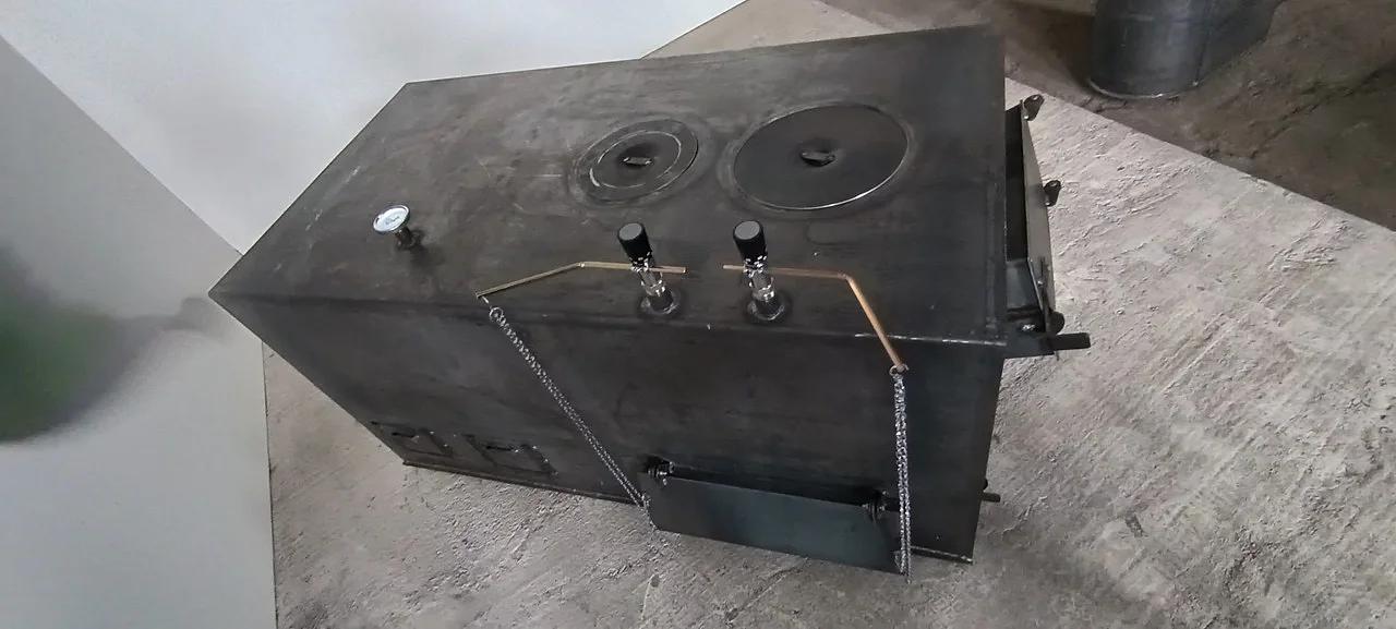 Котёл суточный «Батыр» с водяной рубашкой, площадь обогрева до 300 м² фото 4