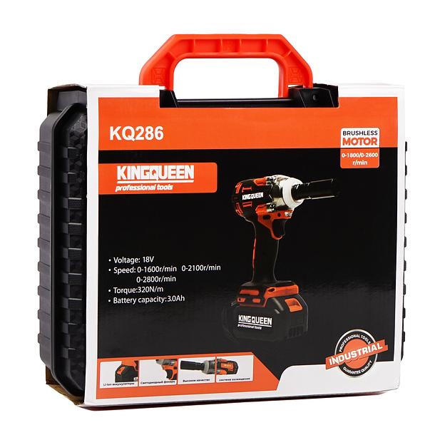 Гайковерт KINGQUEEN АКБ 320 N/m KQ286 фото 6