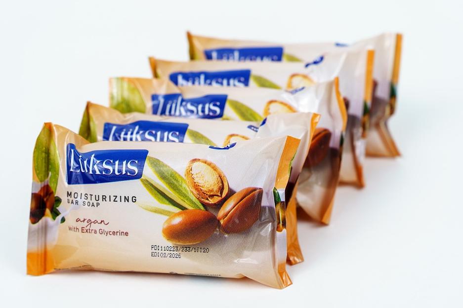 Мыло твёрдое Luksus «Арган», 90 г, опт фото 1