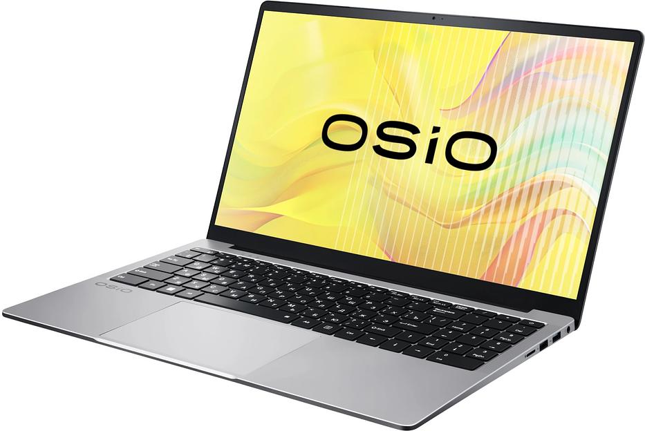 Ноутбук Osio FocusLine F150i-010 Core i5 1235U 16Gb SSD512Gb Intel Iris Xe graphics 15.6" IPS FHD (1920x1080) Windows 11 Home grey WiFi BT Cam 6000mAh фото 3