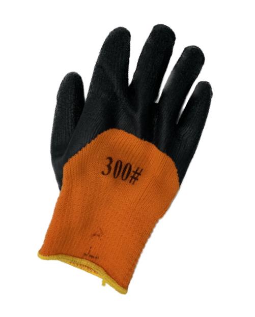 Перчатки рабочие с текстурированным латексом 80 г ОПТ фото 1