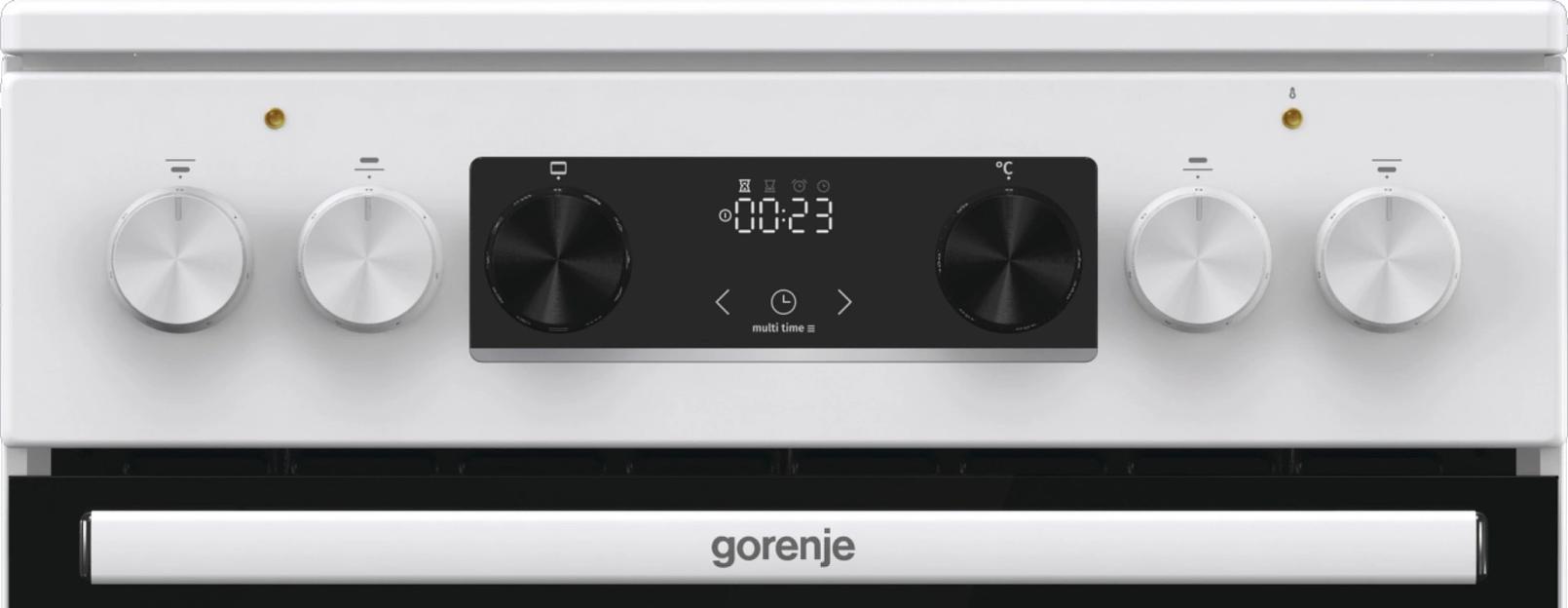 Плита Электрическая Gorenje GEC5C61WG белый стеклокерамика (без крышки) фото 9
