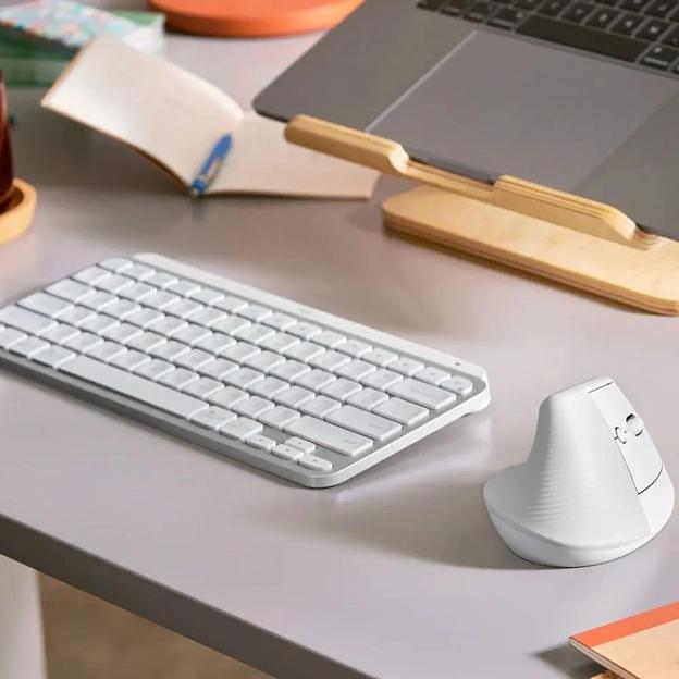 Мышь Logitech Lift белый/белый/серый оптическая (4000dpi) беспроводная USB (6but) фото 7