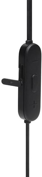 Гарнитура вкладыши JBL T215BT черный беспроводные bluetooth шейный обод (JBLT215BTBLK) фото 5