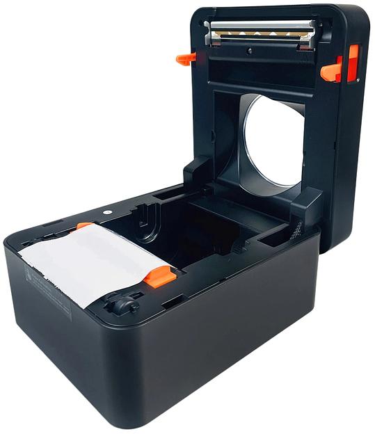 Термопринтер Cactus CS-TP-D410U 203dpi 160мм/с/USB для печ.этик. черный фото 5