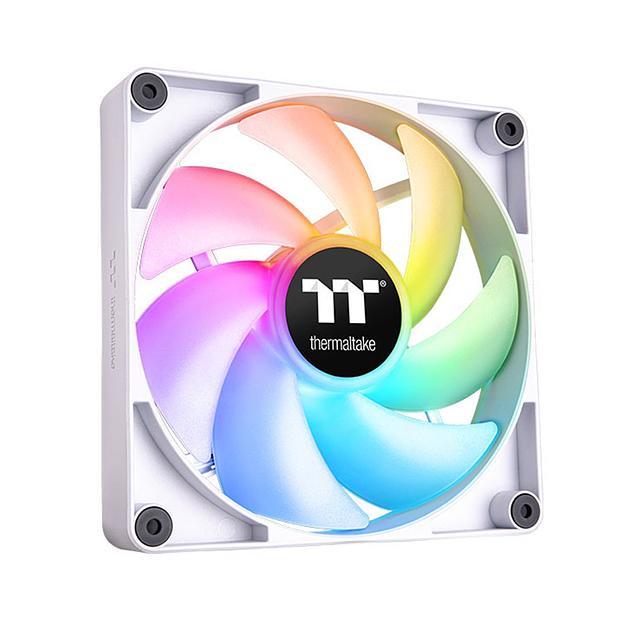 Кулер для компьютерного корпуса Thermaltake CT140 ARGB Sync PC Cooling Fan White (2 pack) CL-F154-PL14SW-A фото 1