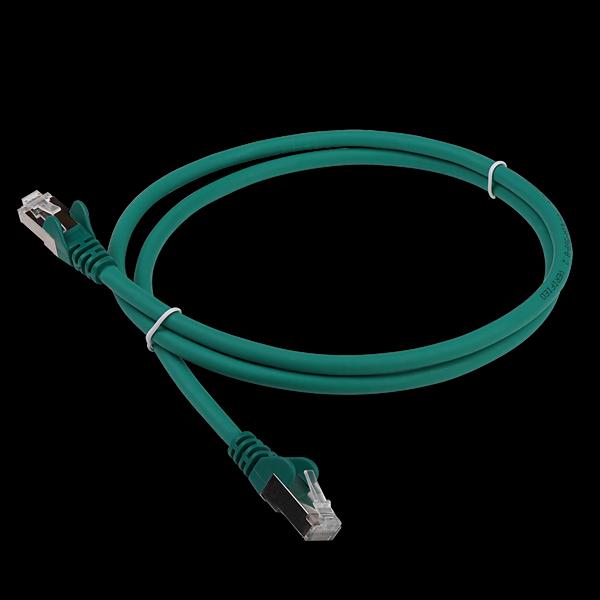 Патч-корд LANMASTER LSZH FTP кат.6, 1.0 м, зеленый (LAN-PC45/S6-1.0-GN) фото 1