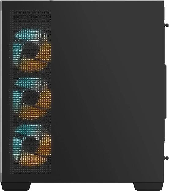 Корпус Gigabyte GB-C500P ST черный без БП ATX 3x120mm 6x140mm 2xUSB3.0 1xUSB3.1 audio bott PSU фото 3