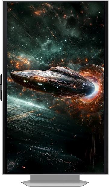 Монитор Samsung 27" Odyssey 3D LS27FG900XIXCI серебристый IPS LED 1ms 16:9 HDMI M/M матовая HAS 350cd 178гр/178гр 3840x2160 165Hz FreeSync Premium DP 4K 7.5кг фото 5