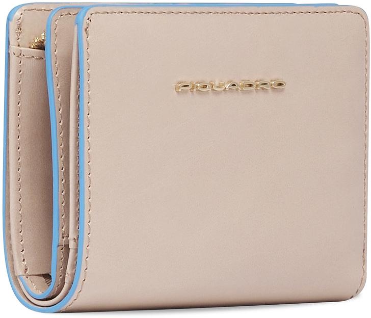 Кошелек женский Piquadro Blue Square PD6660B2R/RO2 пудровый натур.кожа фото 2