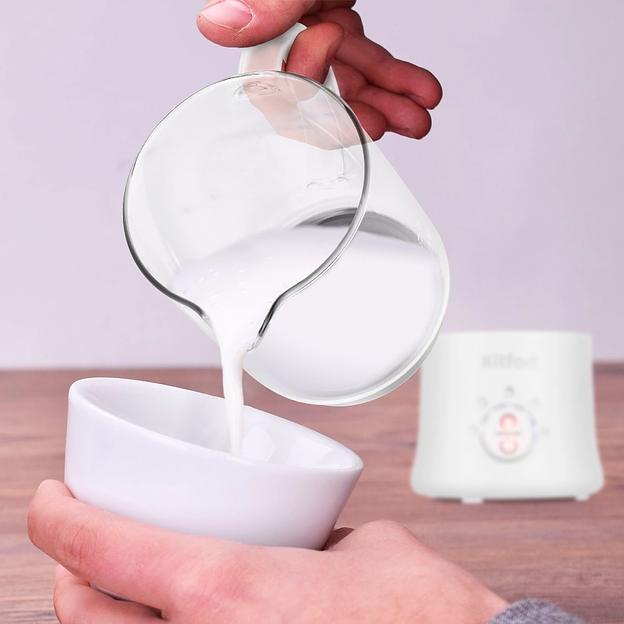 Взбиватель молока Kitfort КТ-7199-2 500Вт 780мл. белый фото 6