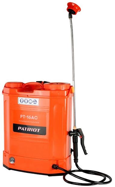 Опрыскиватель Patriot PT-16AC аккум. ранц. 16л оранжевый (755302510) фото 1